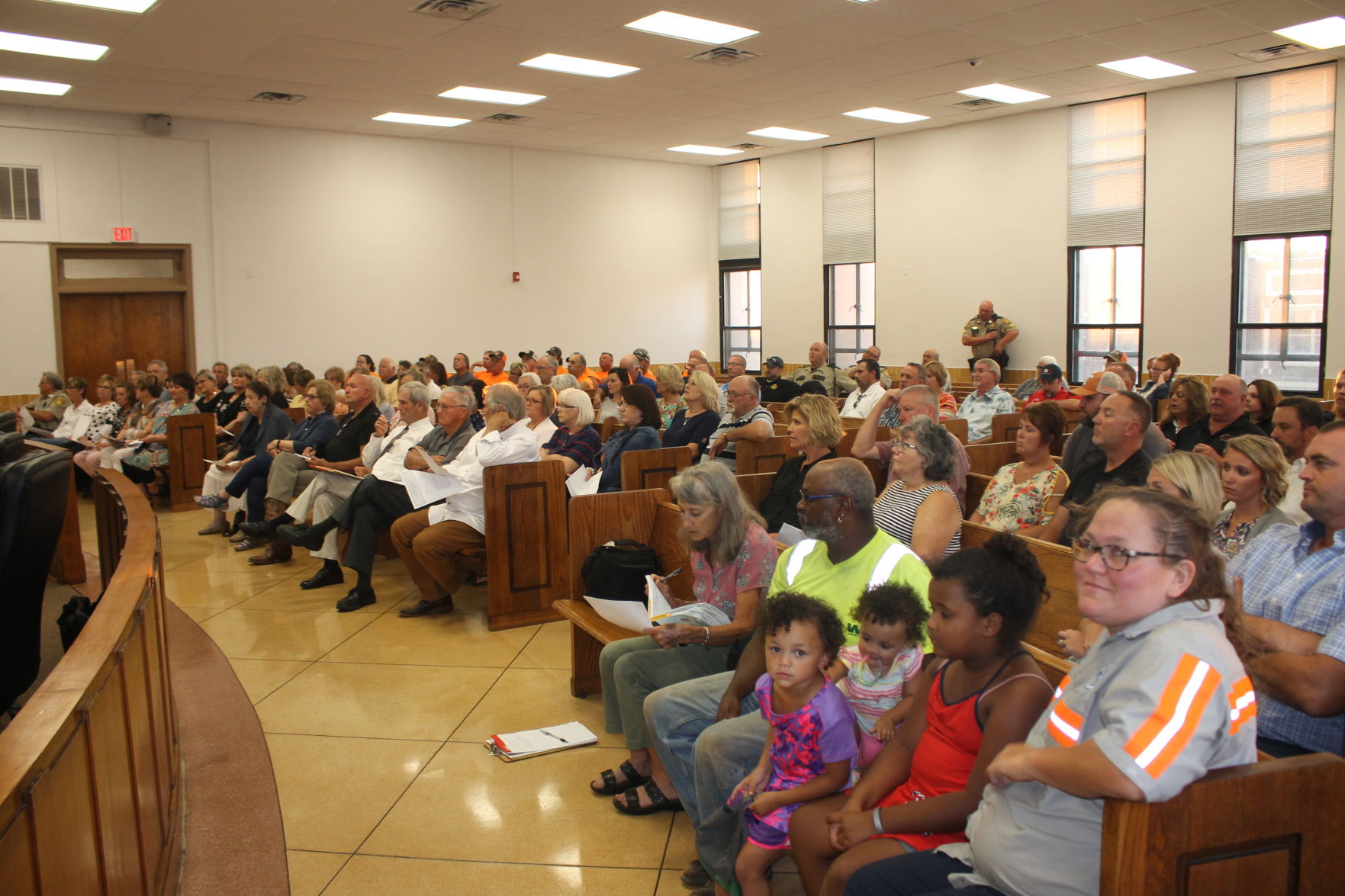 County Commission budget audience